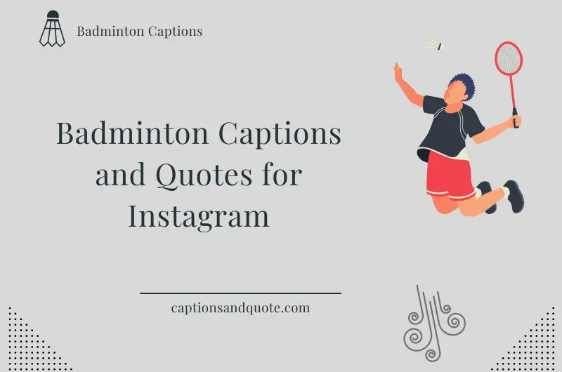 Badminton Captions and Quotes for Instagram