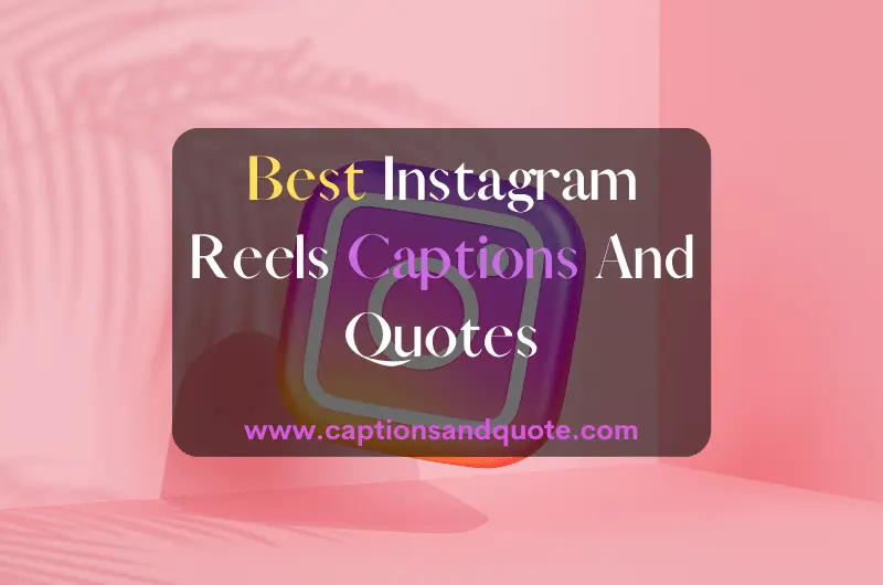 Best Instagram Reels Captions And Quotes