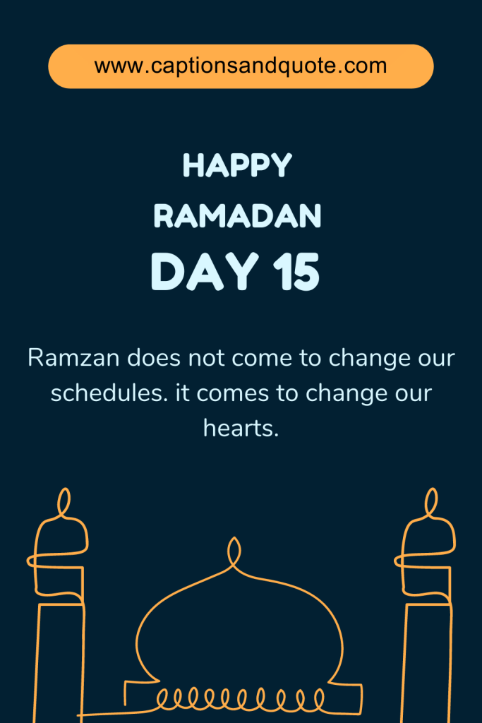 Happy Ramadan Day 15