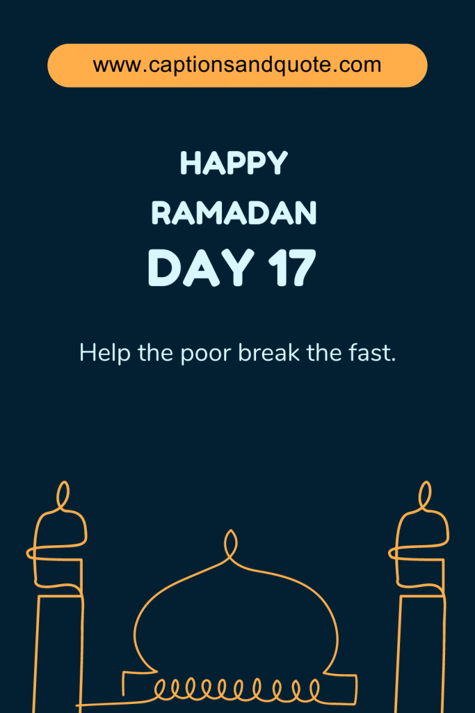 Happy Ramadan Day 17