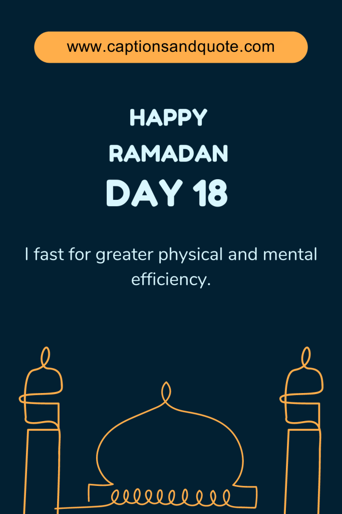 Happy Ramadan Day 18