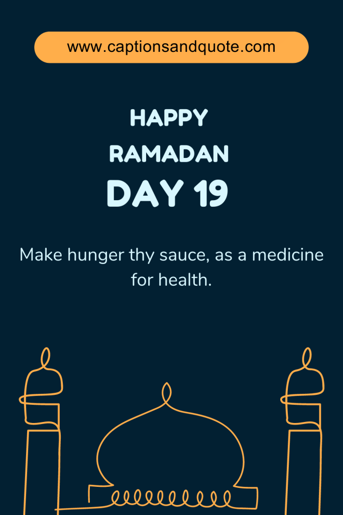 Happy Ramadan Day 19
