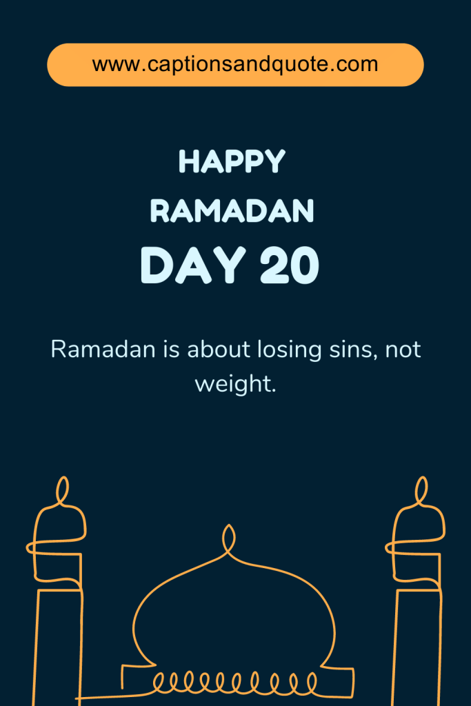 Happy Ramadan Day 20