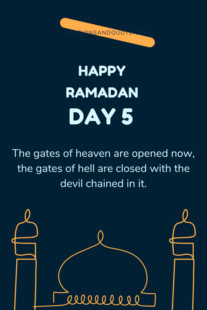 Happy Ramadan Day 5