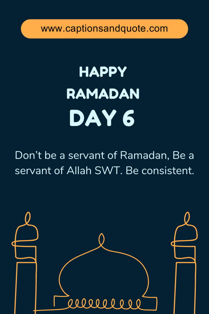 Happy Ramadan Day 6
