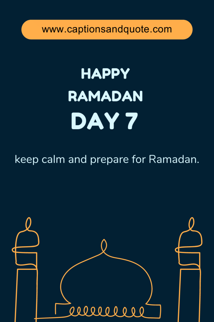 Happy Ramadan Day 7
