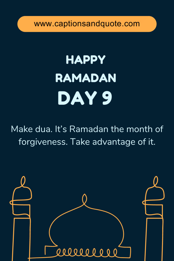 Happy Ramadan Day 9