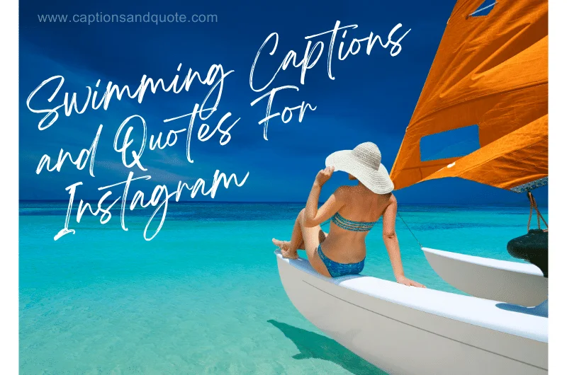 Swimming Captions and Quotes For Instagram