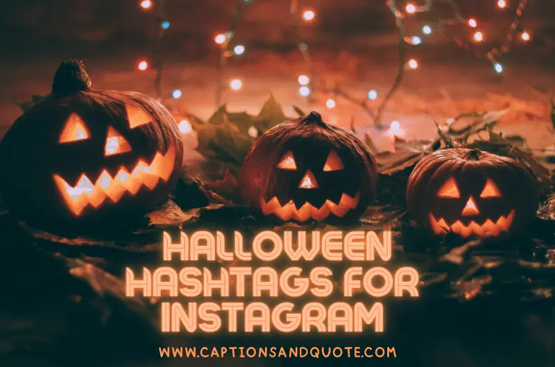 Top Halloween Hashtags For Instagram