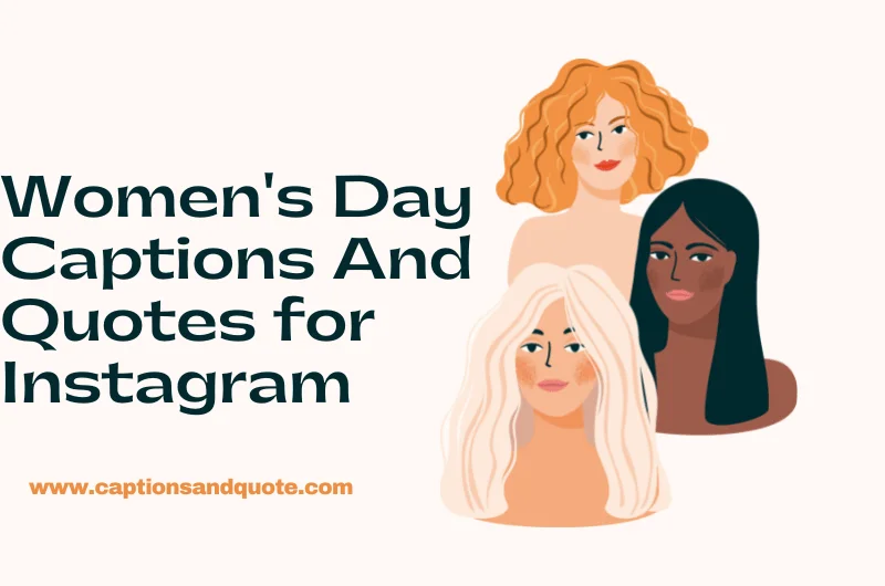 Womens Day Captions And Quotes for Instagram