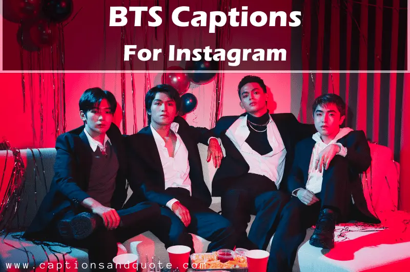 BTS Captions For Instagram