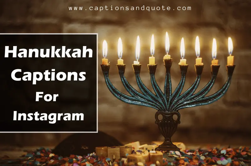 Hanukkah Captions For Instagram