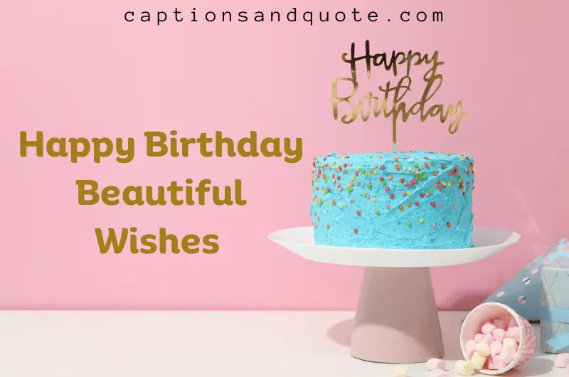 Happy Birthday Beautiful wishes