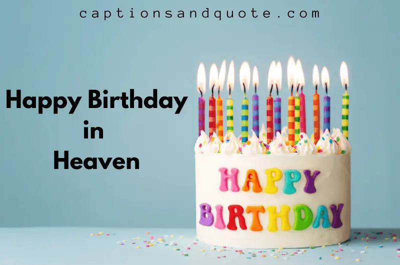 Happy Birthday in Heaven