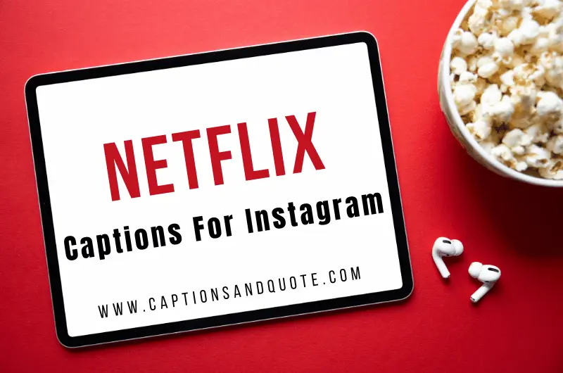 Netflix Captions For Instagram