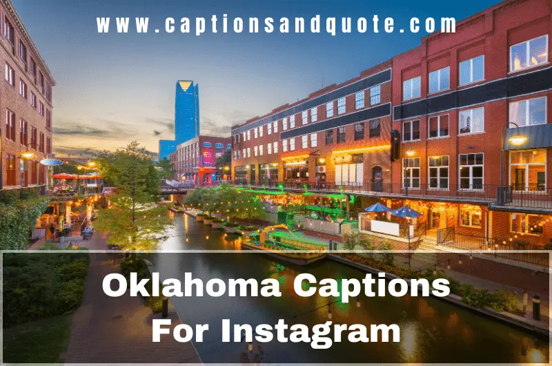 Oklahoma Captions For Instagram