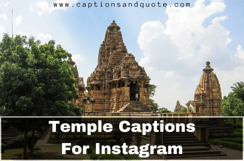 Temple Captions For Instagram