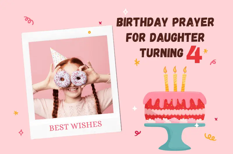 Birthday Prayer for Daughter Turning 4