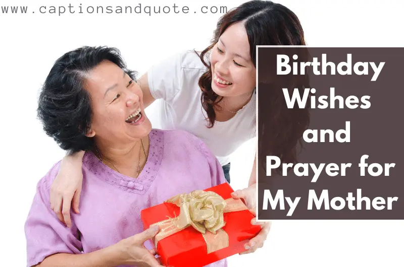 Birthday Wishes and Prayer for My Mother