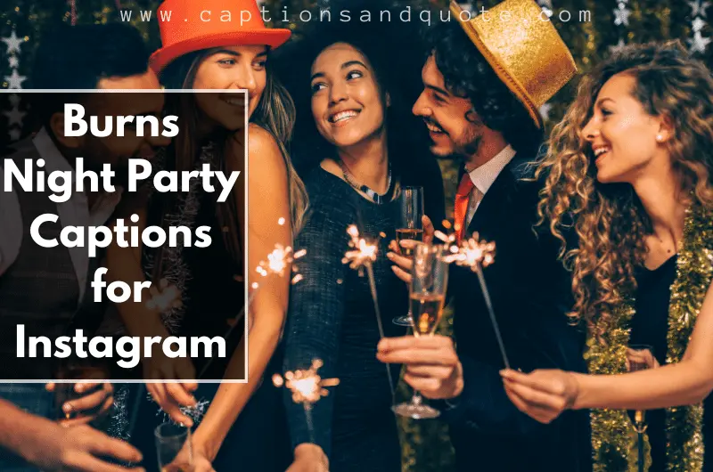 Burns Night Party Captions for Instagram