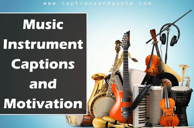 Music Instrument Captions and Motivation