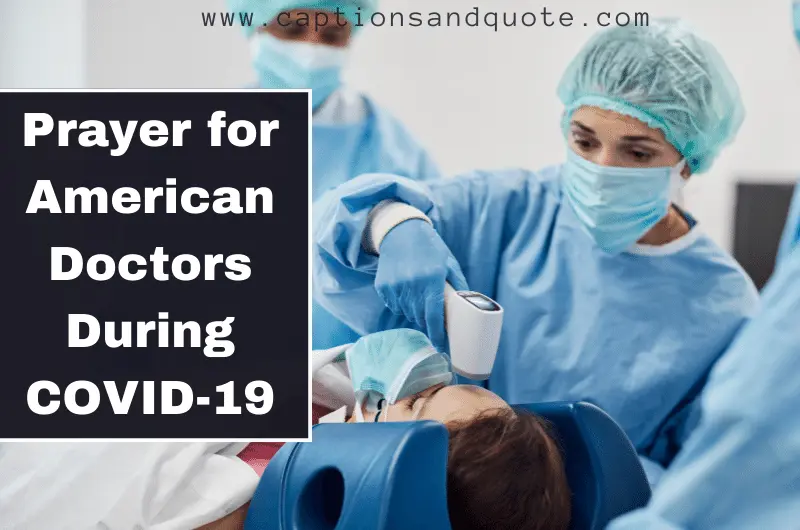 Prayer for American Doctors During COVID-19