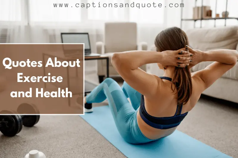 Quotes About Exercise and Health