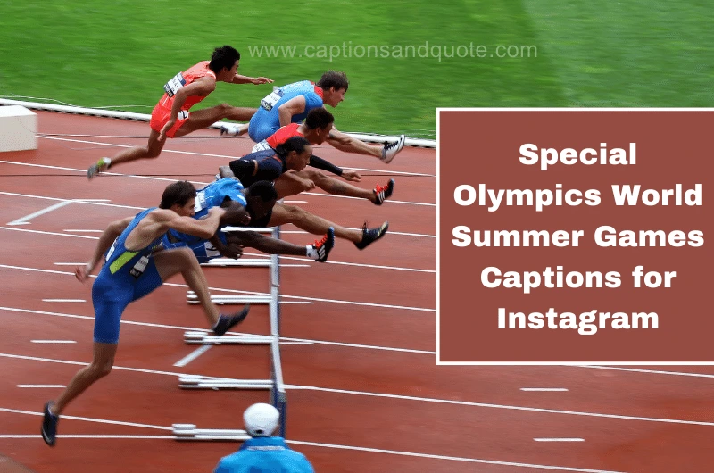 Special Olympics World Summer Games Captions for Instagram