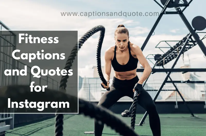 Fitness Captions and Quotes for Instagram