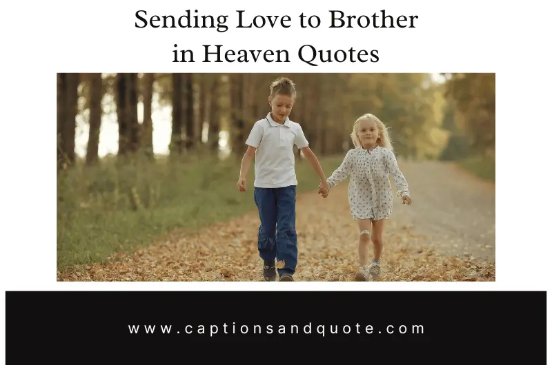 Sending Love to Brother in Heaven Quotes