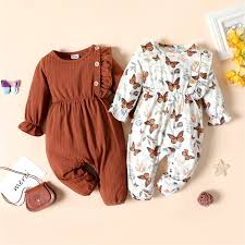 Baby Girl Long Sleeve Jumpsuit